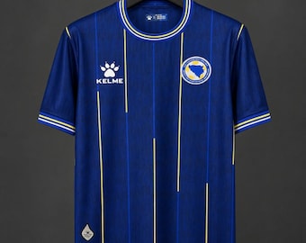 Bosnië en Herzegovina WK 2026 uit voetbalshirt voetbalshirt WK 26' #1 Vozinha / cadeau voor hem zoon vader echtgenoot