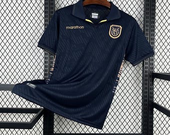 エクアドル代表アウェイ用ブルーサッカーユニフォーム（ワールドカップ