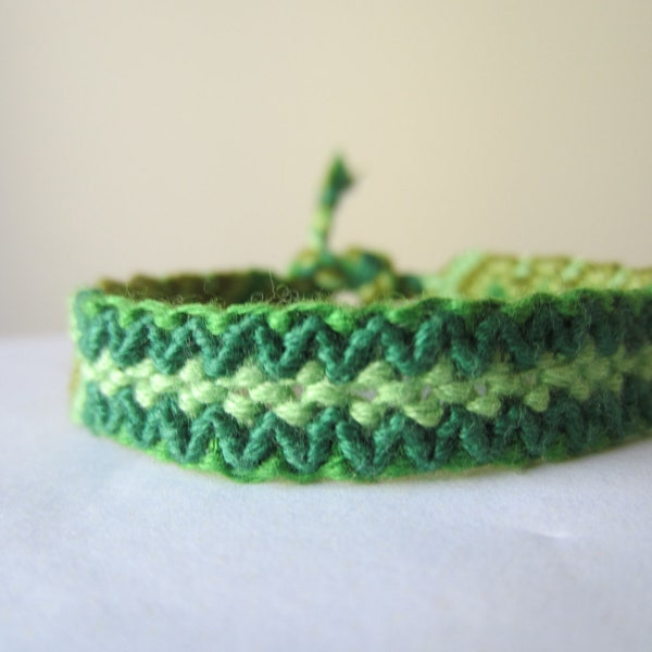 Braided Friendship Bracelet - Flavours of the Forest