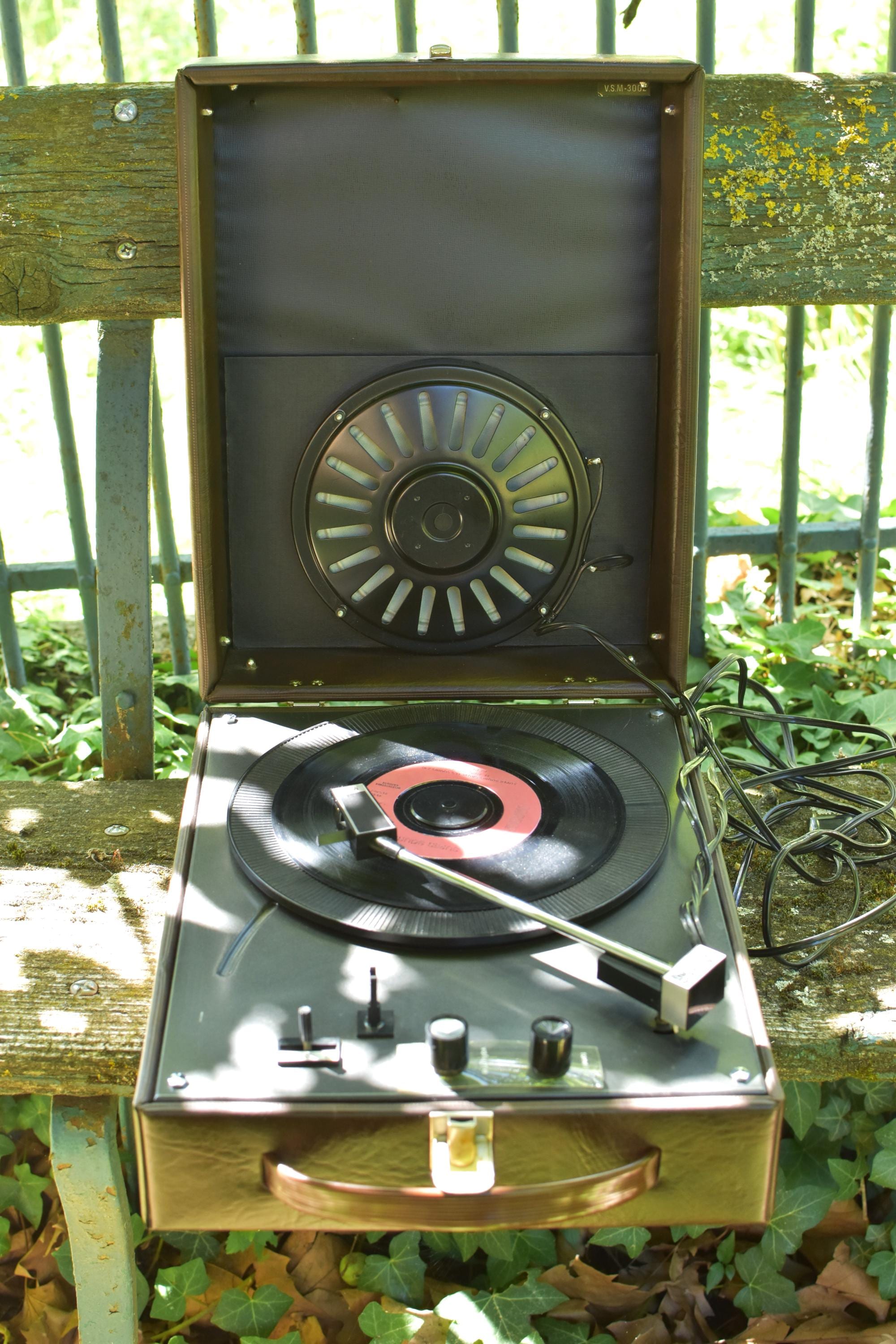 1960s portable record player - Etsy 日本