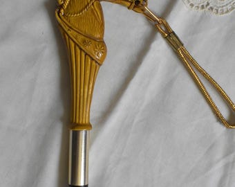 Vintage horse head shoehorn, 30 cm