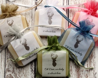 Rustic Oh Deer Soap Favors Baby Shower