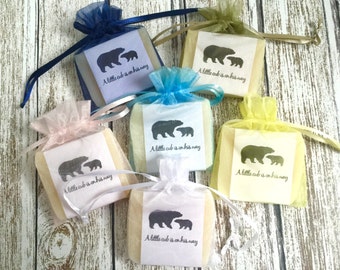 Mama Bear Baby Bear Shower Soap Favors