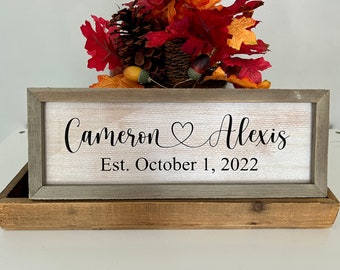 Personalized Wedding or Anniversary Gift