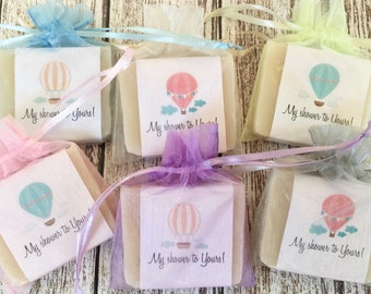 Whimsical Hot Air Balloon Soap Favors Bridal Shower