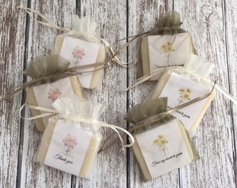 Mason Rustic Jars Bridal Shower Soap Favors