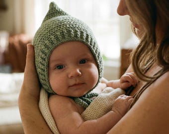 Patroon pdf-patroon gehaakt baby elfjesmutsje | Geschikt voor beginners |  Digitale download Amerikaanse voorwaarden