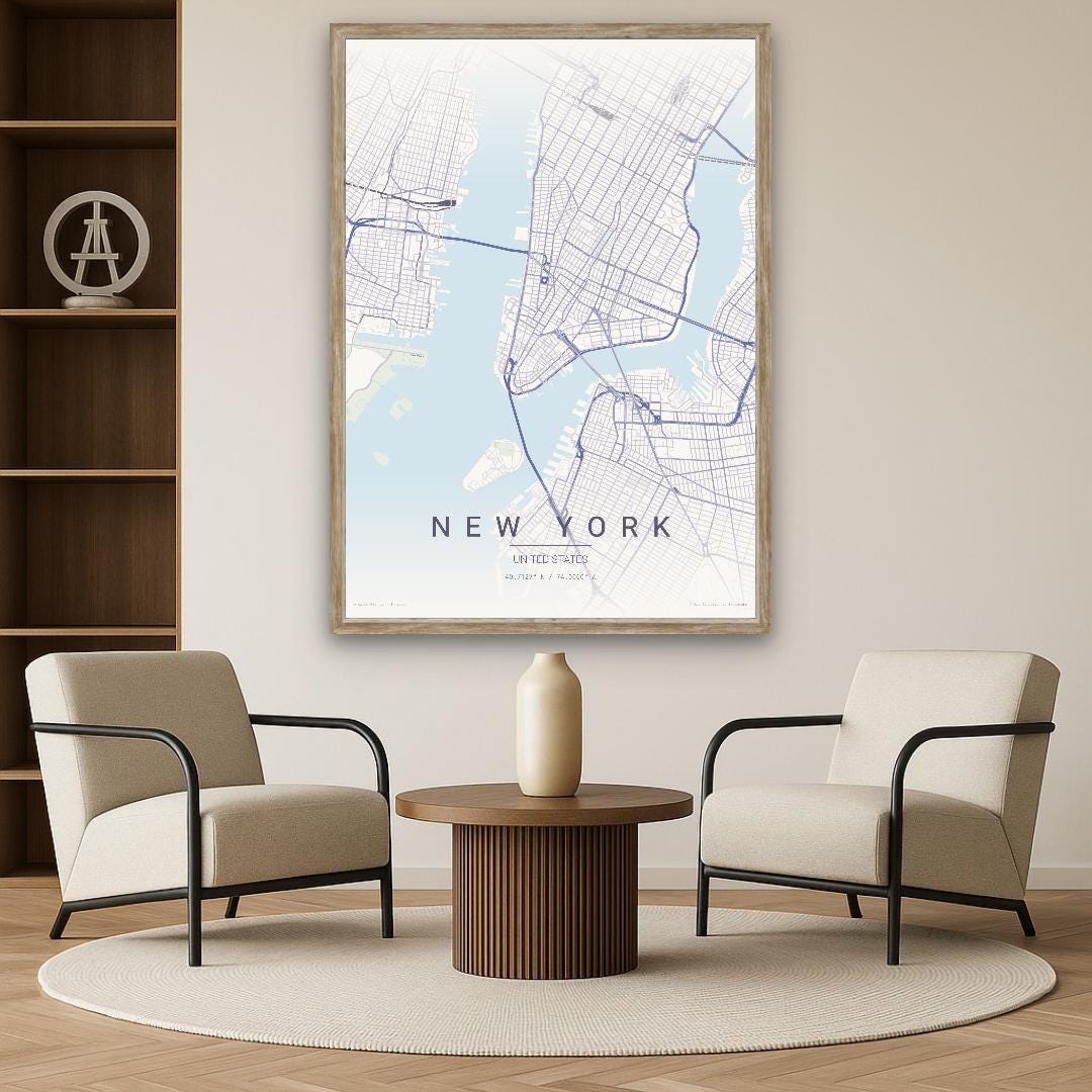 Custom Map-based Artwork - Etsy