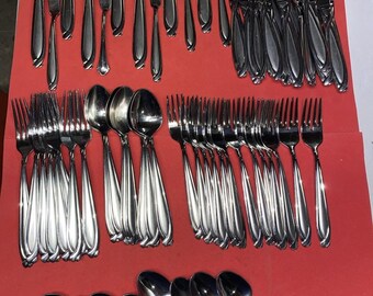 Hampton Silversmiths Concorde 18/8 Stainless Flatware Set - 65 Pieces (A5)