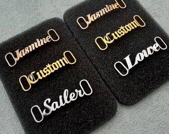 Hebillas personalizadas para zapatos, etiqueta personalizada para zapatillas, adorno para cordones, regalo motivacional para corredores