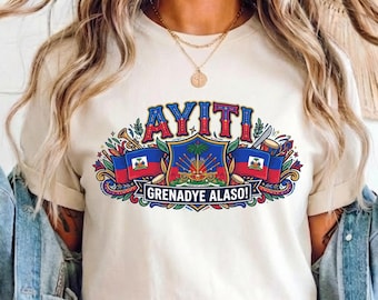 Camiseta de fútbol de Haití, camiseta del día del partido de la Copa Mundial de Fútbol 2026 de Haití, regalo del Día de la Bandera de Haití