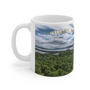 Loch Lomond Panoramic Mug | Scottish Highland Gift | Legendary Adventures Scotland 11oz image 3