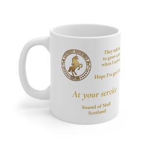 Highland Coo Mug | Funny Scottish Kilt Gift | Legendary Adventures Scotland 11oz image 3