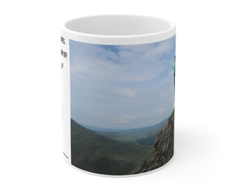 Scottish Highland Mug | Not All Heroes Wear Capes | Legendary Adventures Scotland 11oz