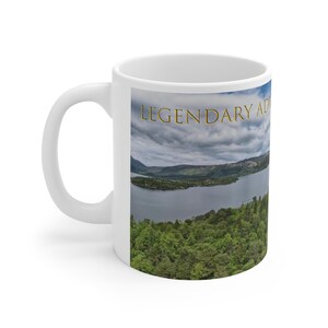 Loch Lomond Panoramic Mug | Scottish Highland Gift | Legendary Adventures Scotland 11oz image 3