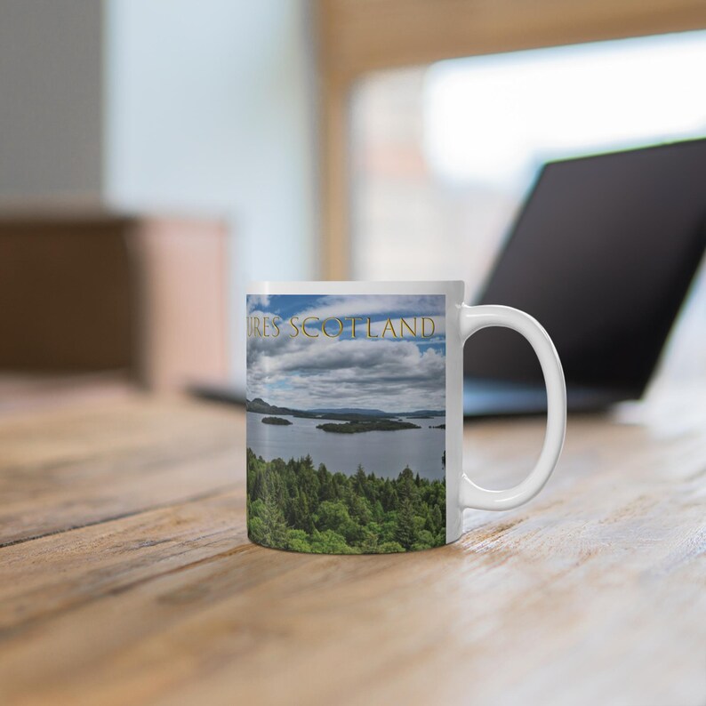 Loch Lomond Panoramic Mug | Scottish Highland Gift | Legendary Adventures Scotland 11oz image 6