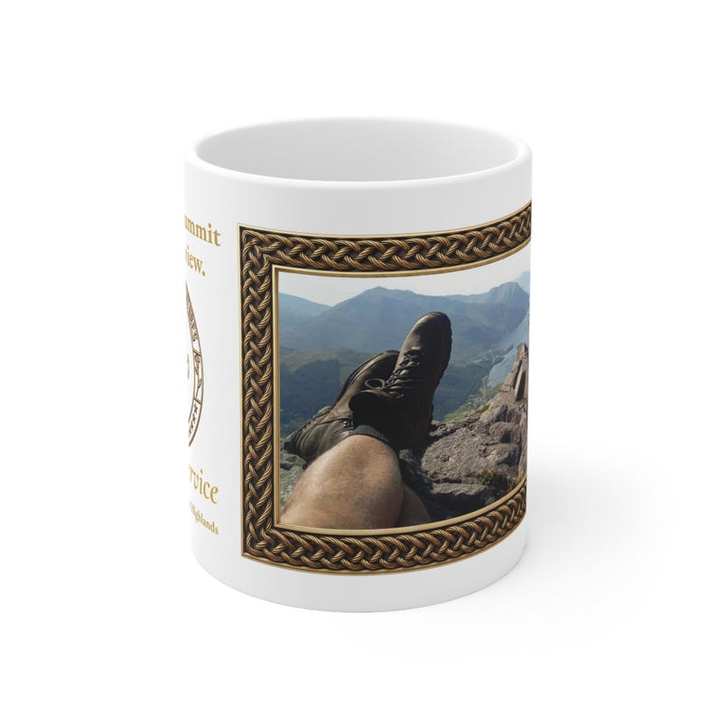 Pap of Glencoe Mug | Scottish Highlands Gift | Legendary Adventures Scotland 11oz image 1