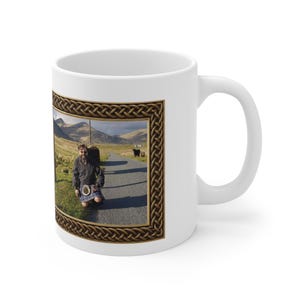 Highland Coo Mug | Funny Scottish Kilt Gift | Legendary Adventures Scotland 11oz image 4