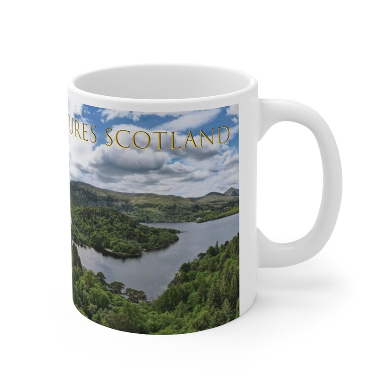 Loch Lomond Panoramic Mug | Scottish Highland Gift | Legendary Adventures Scotland 11oz image 4