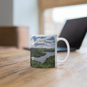 Loch Lomond Panoramic Mug | Scottish Highland Gift | Legendary Adventures Scotland 11oz image 6
