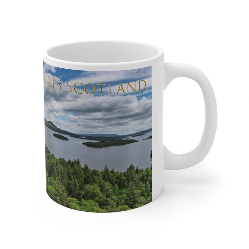 Loch Lomond Panoramic Mug | Scottish Highland Gift | Legendary Adventures Scotland 11oz image 4