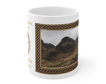 Three Sisters of Glencoe Mug | Scottish Highlands Gift | Legendary Adventures Scotland 11oz
