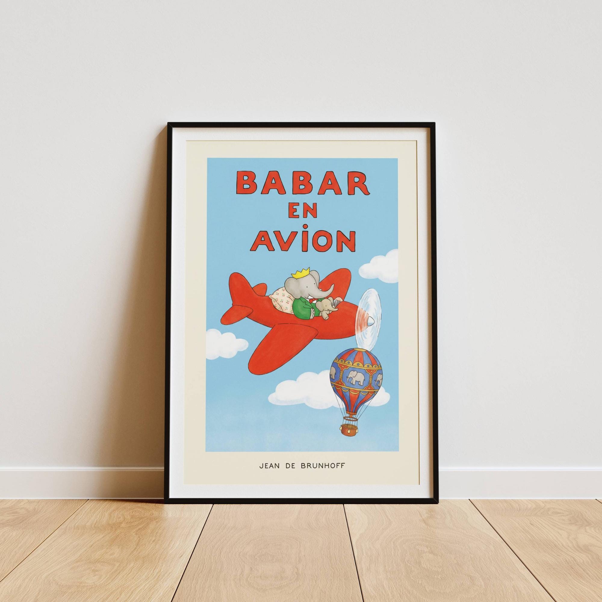 Babar Airplane - Etsy