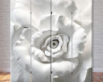 Modern neutraal kamerscherm, canvas scherm met print