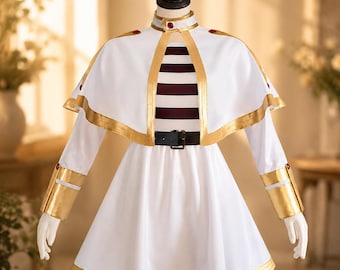 Anime Frieren na pogrzebie Frieren Cosplay kostium Halloween strój imprezowy strój pełny zestaw