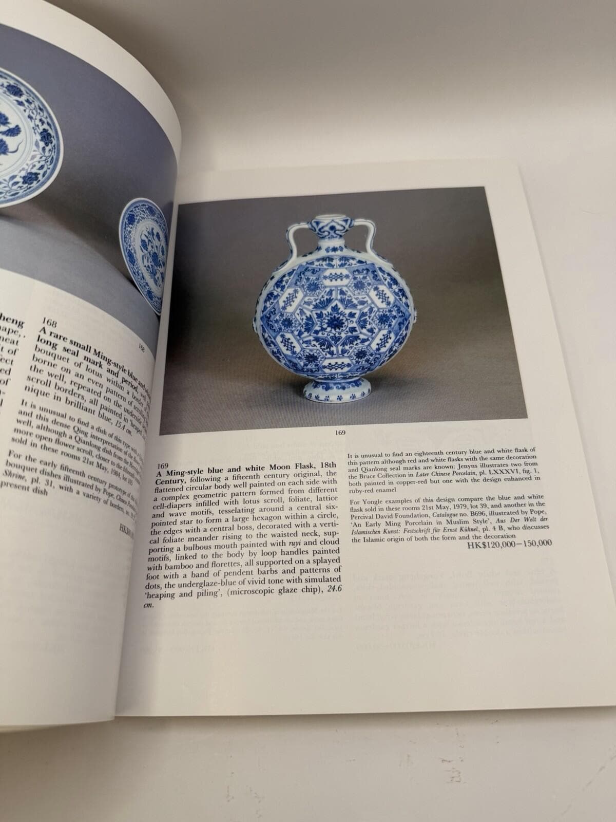 Sotheby's 1988 Chinese Ceramics Hong Kong Auction Catalog (price