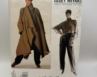 Patron de couture Vogue 1476 Issey Miyake non découpé taille 16 livraison gratuite