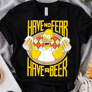 Homer Simpson Have No Fear Have Beer Png, Simpsons Clip Art, Simpsons PNG, Bart Simpsons PNG Instant Download, Simpsons Birthday