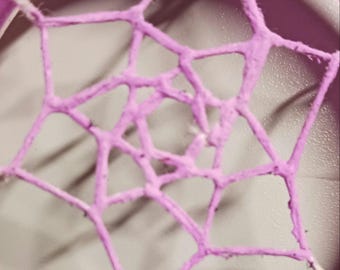 Dream Catcher glow in the dark purple glow in the dark resin ring