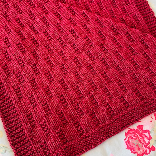 Knitting Pattern Moon and Star Blanket PDF Instant Etsy