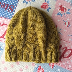 Christmas Tree baby Hat, Knitting Pattern, PDF download