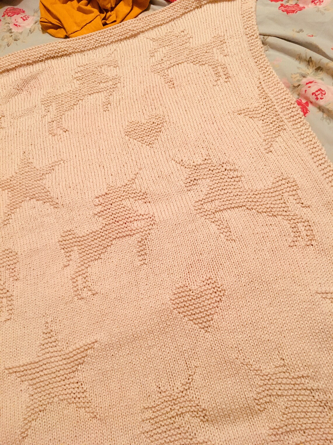 Print Pattern Unicorn Blanket