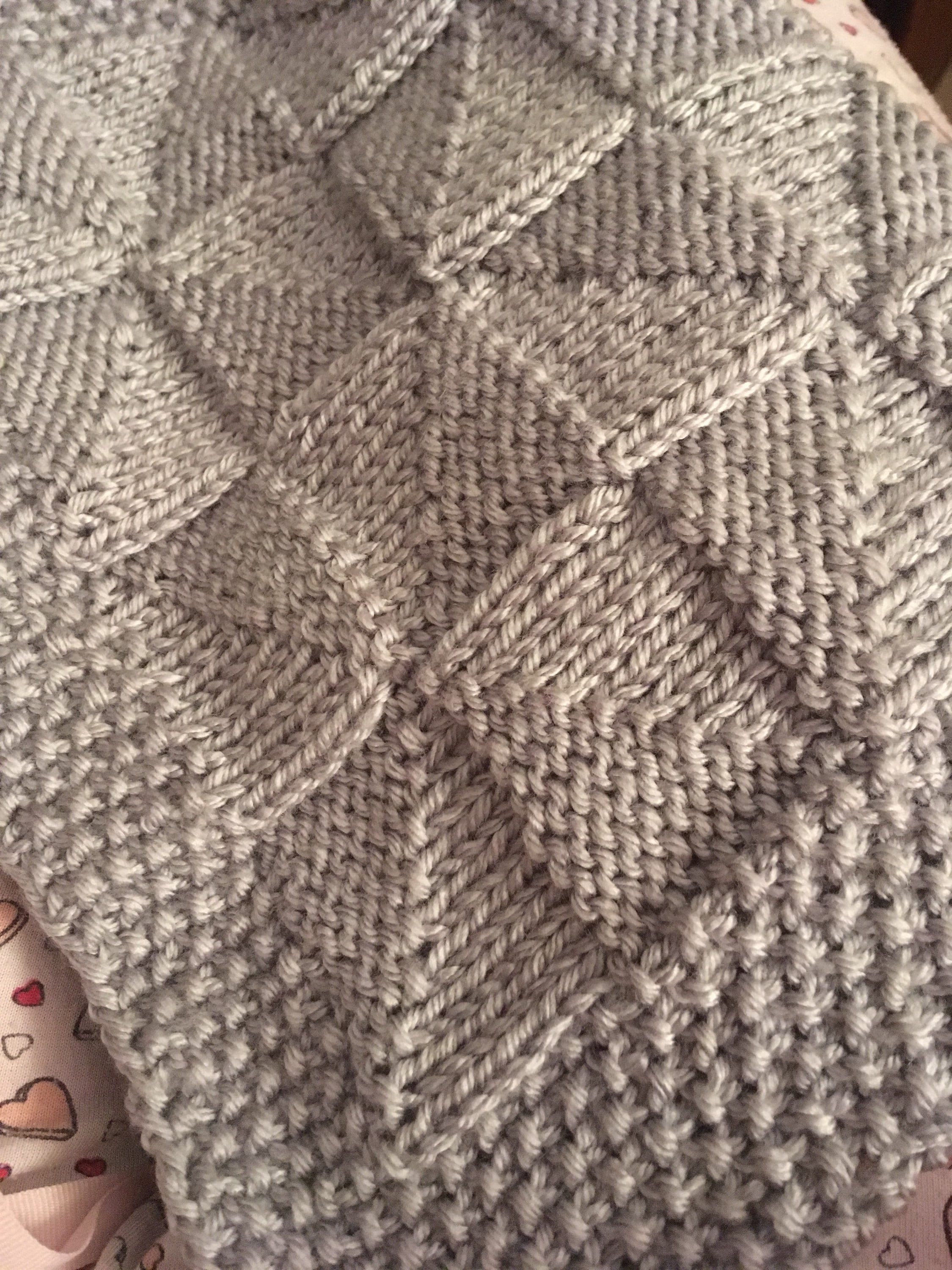 Knitting Pattern Windmill Baby Blanket PDF Worsted Yarn Etsy