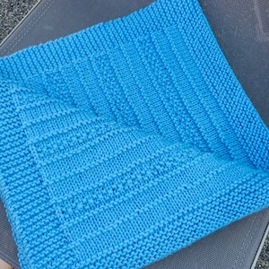 Knitting Pattern, Snuggle Blanket, PDF, Instant Download, Baby Blanket