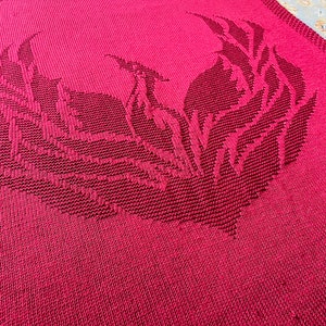 Phoenix Blanket, Knitting Pattern, PDF, Picture Blanket