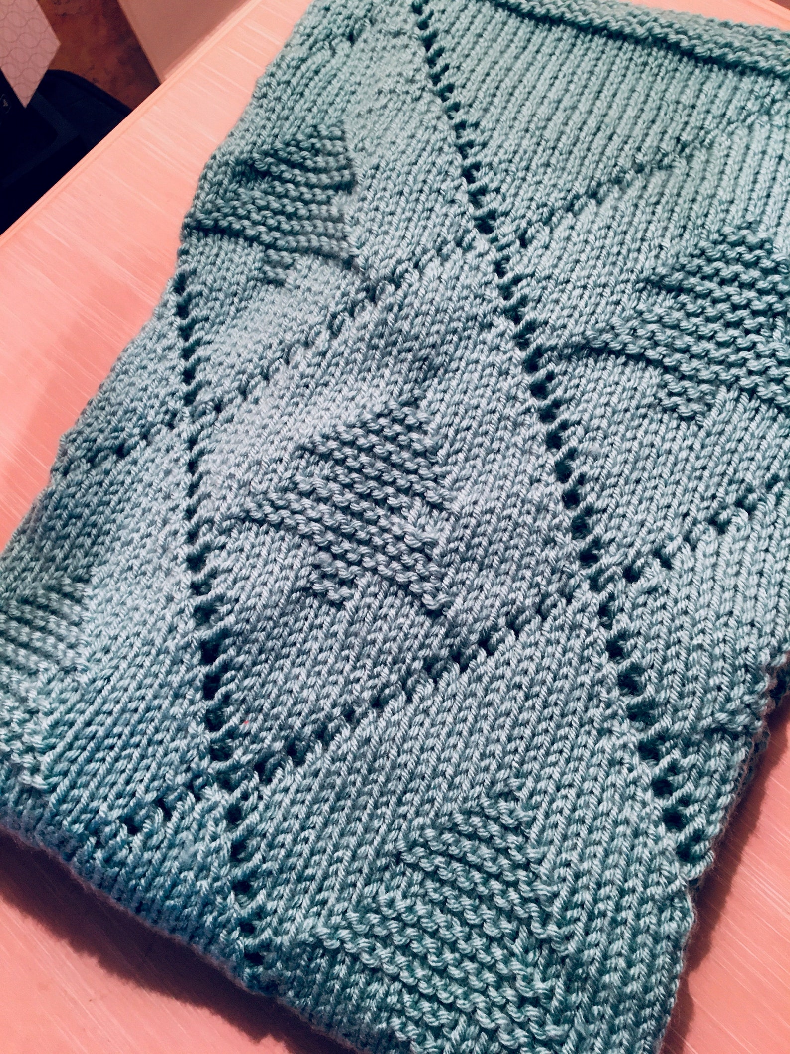 Christmas Tree Blanket Knitting Pattern Baby Blanket PDF Etsy UK