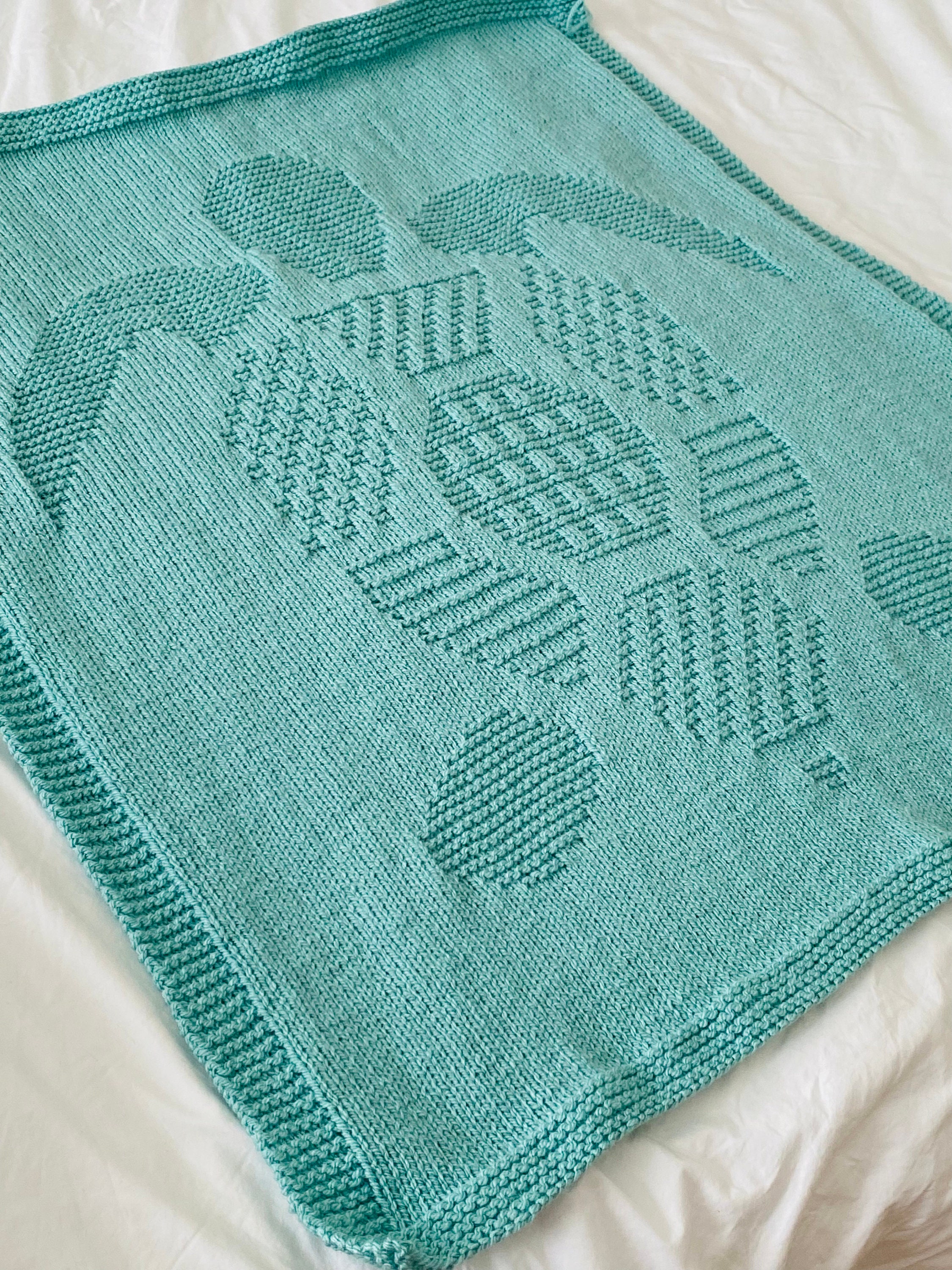 Knitting Pattern Giant Turtle Blanket Picture Blanket PDF | Etsy Australia