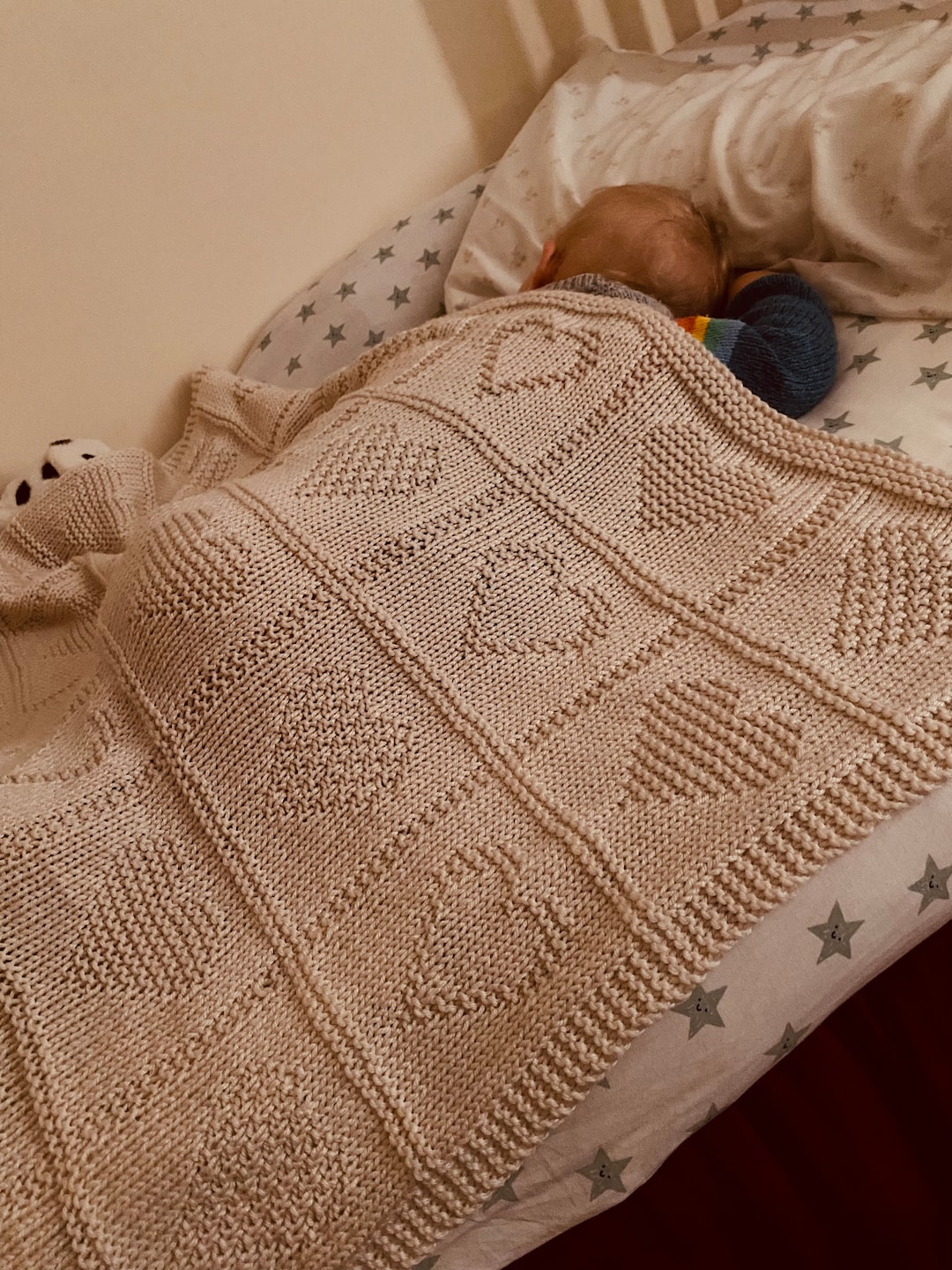 Knitting Patten, Many Loves Blanket, ENGLISH, Baby Blanket, Throw, Hearts, Love, PDF, Inst