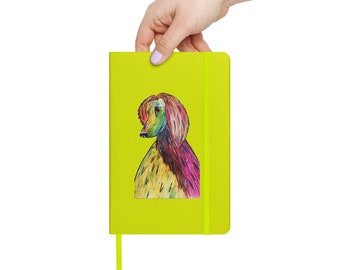 Afghan Hound Hardcover Bound Notebook