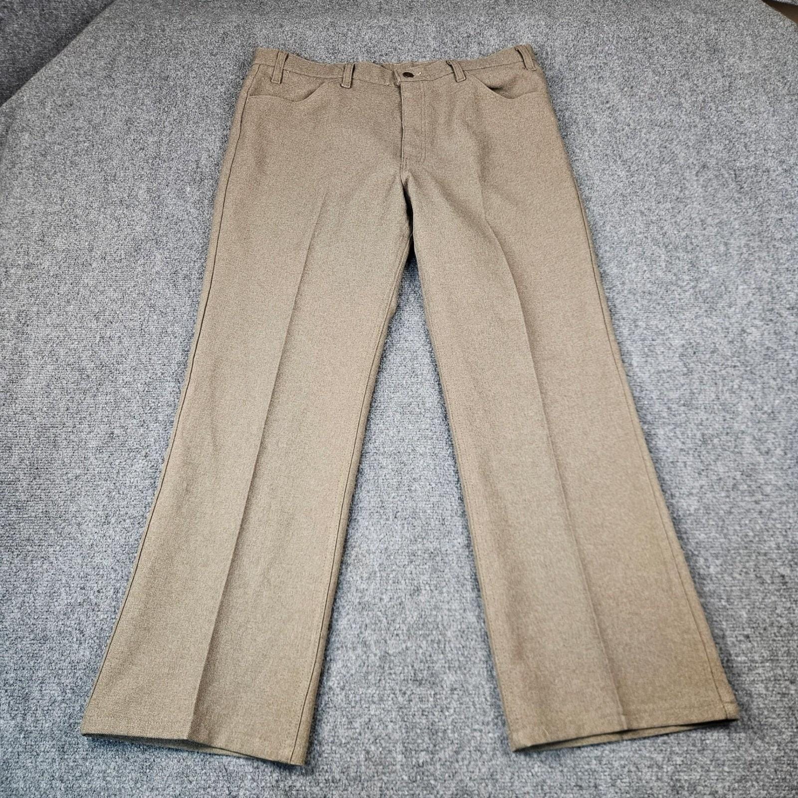 Vintage Levis Action Slacks Brown - Etsy