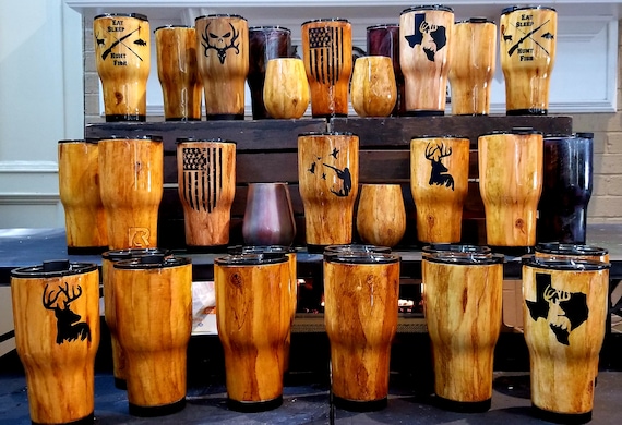 One Custom Hand Painted Wood Grain Stainless Steel Tumbler Etsy One Custom Hand Painted Wood Grain Stainless Steel Tumbler Etsy