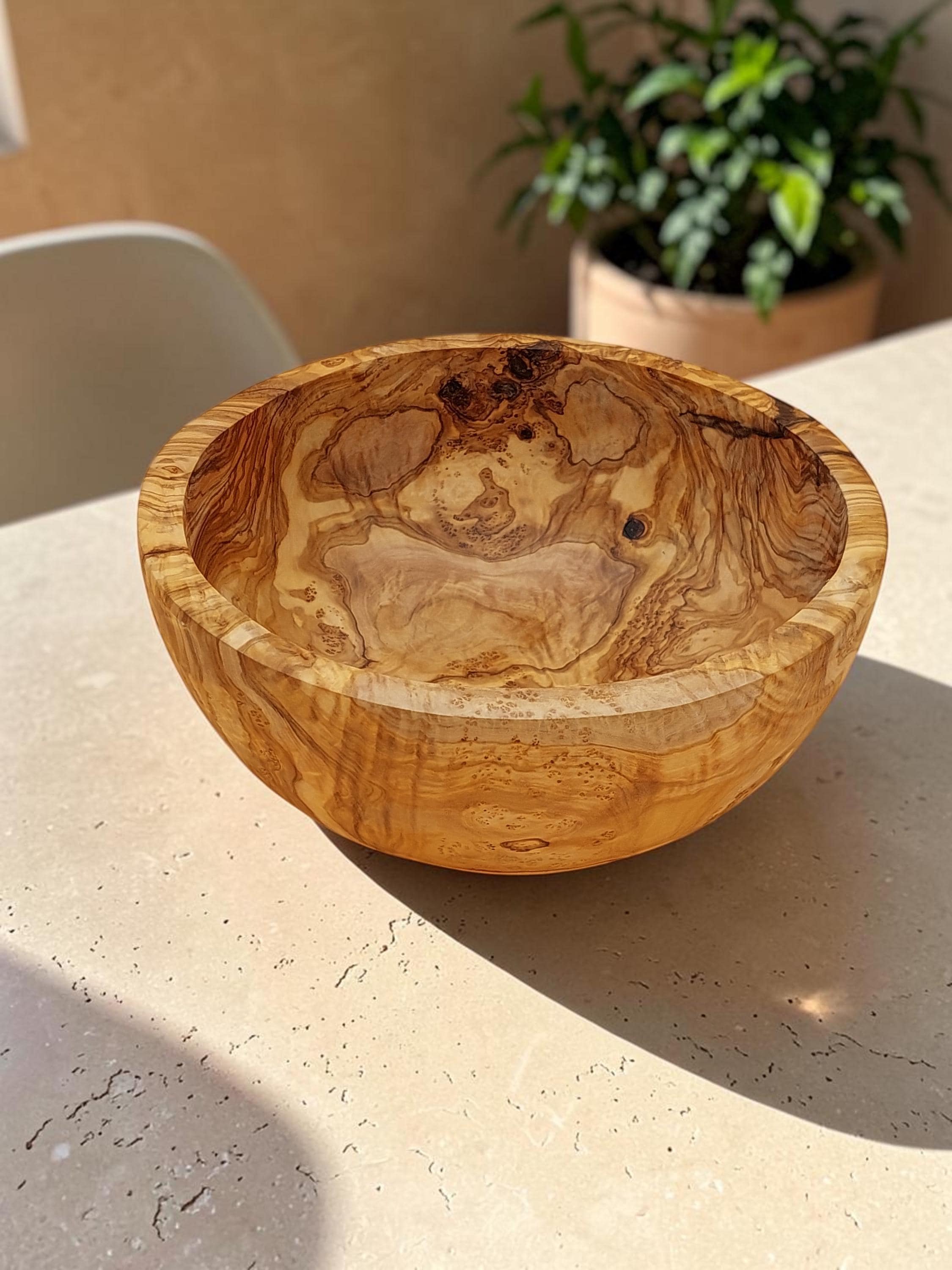 Grosse holzschale