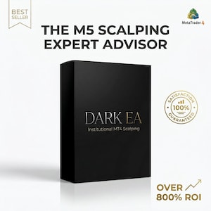 Dark EA Premium Scalping Bot Robot Forex MT4 Avanzado Sistema de Trading Algorítmico FTMO y Prop Firm Listo Asesor Experto