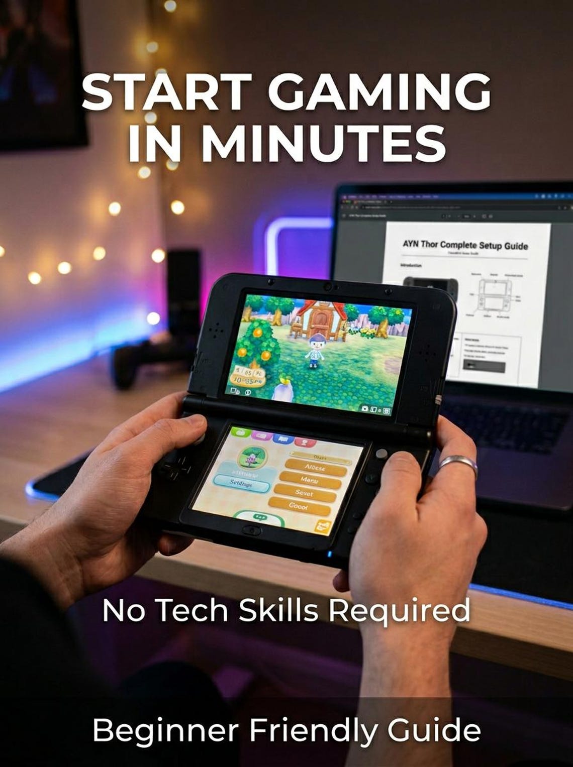 AYN Thor Complete Setup Guide - Dual Screen Android Handheld ...