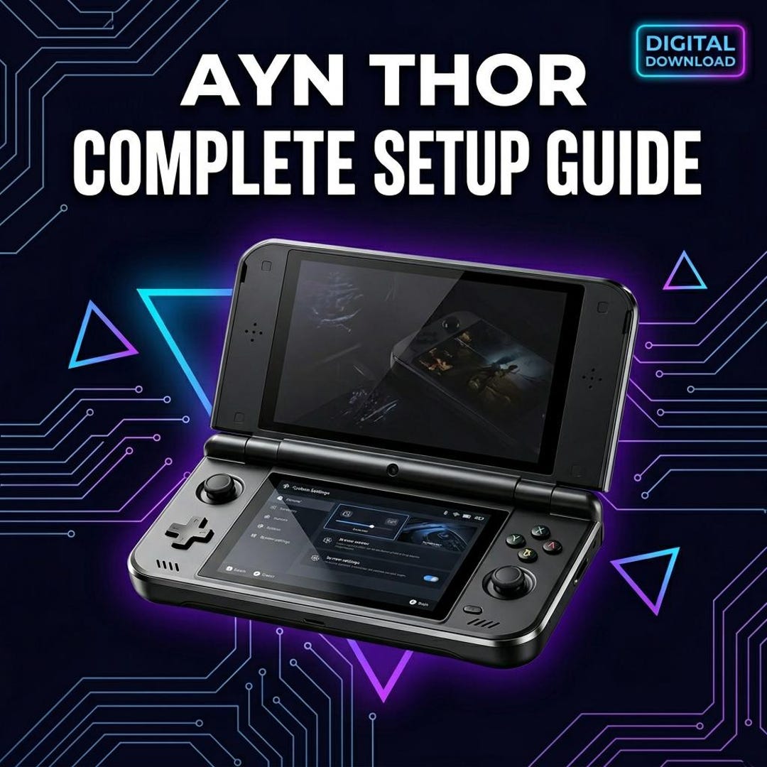 3ds Configuration AYN Thor Ultimate Setup Guide - Dual Screen Android Handheld ...