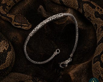 Ambachtelijke Balinese geweven armband – elegant zilveren filigraanontwerp